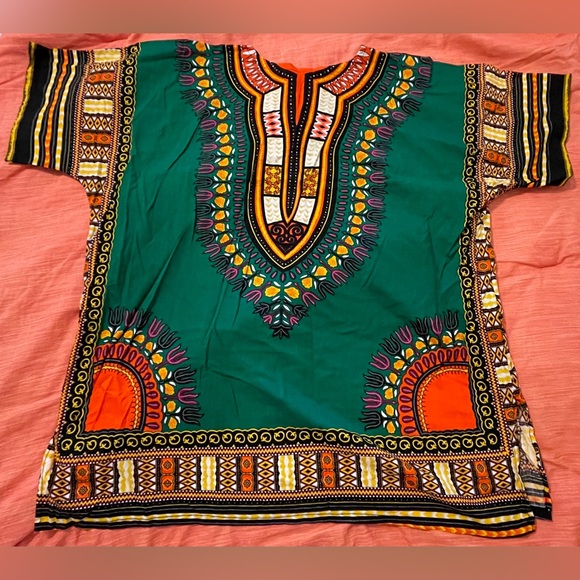 Traditional Dashiki Shirt Medium - Picture 2 of 3